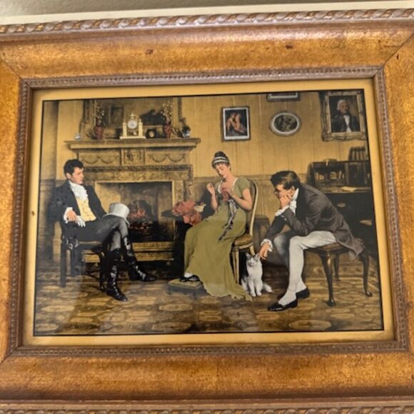 charles haigh wood two string to her bow art print - Picture 2 of 5